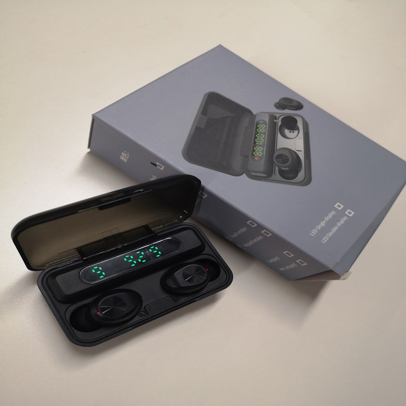 TWS F9 draadloze koptelefoon met Power Bank oplaadbehuizing koptelefoon oordopjes Stereo auriculares Bluetooth-headset